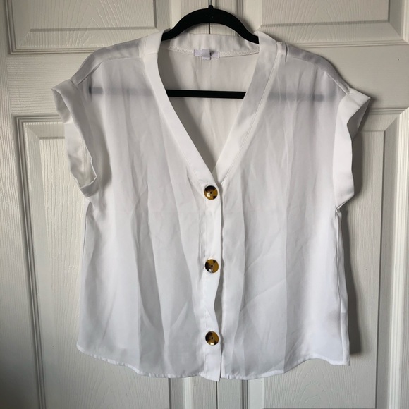Tops - 2 for $20~Cute Button up top
